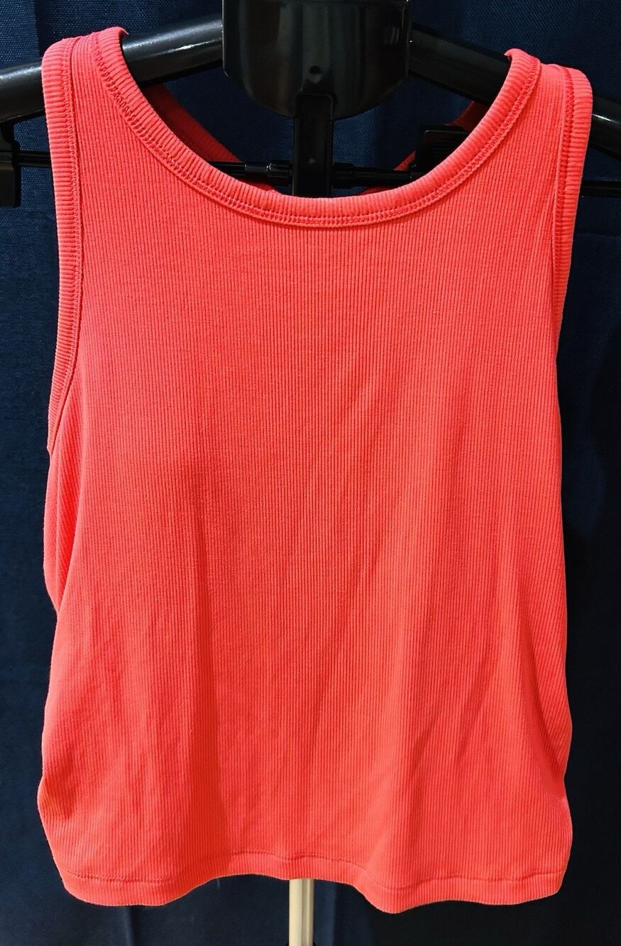 NWT Outdoor Voices Rib Knit Tank in Petunia Women's size M